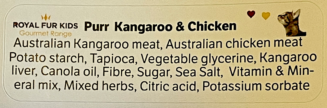 Purr Kangaroo & Chicken