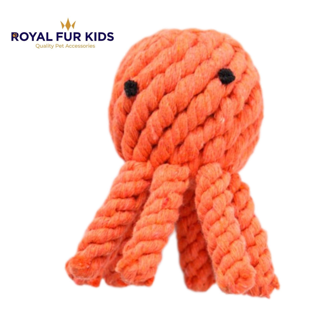 Octopus Dog Chew Toy - 100% Cotton Rope