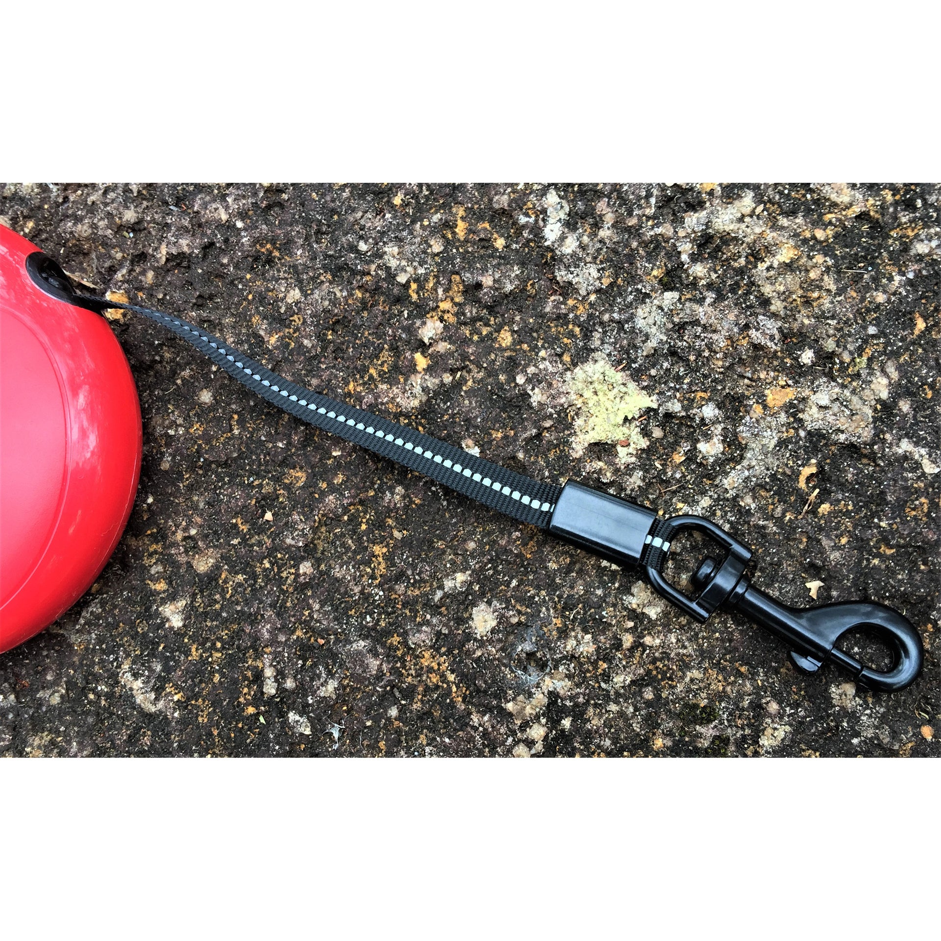 Retractable Leash Red Tape Outdoors