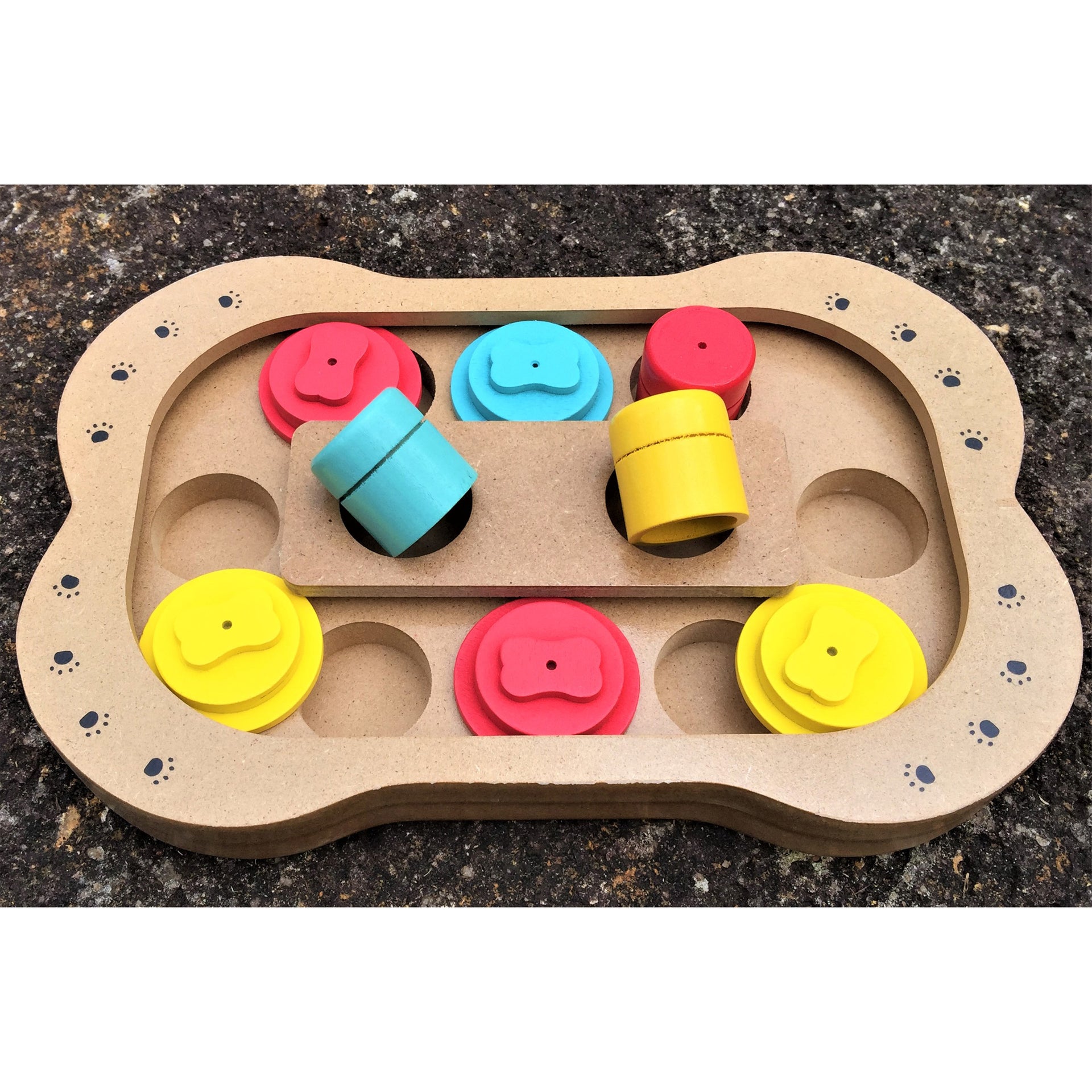 Treat Puzzle for Dog Bone Shape Outdoors 1