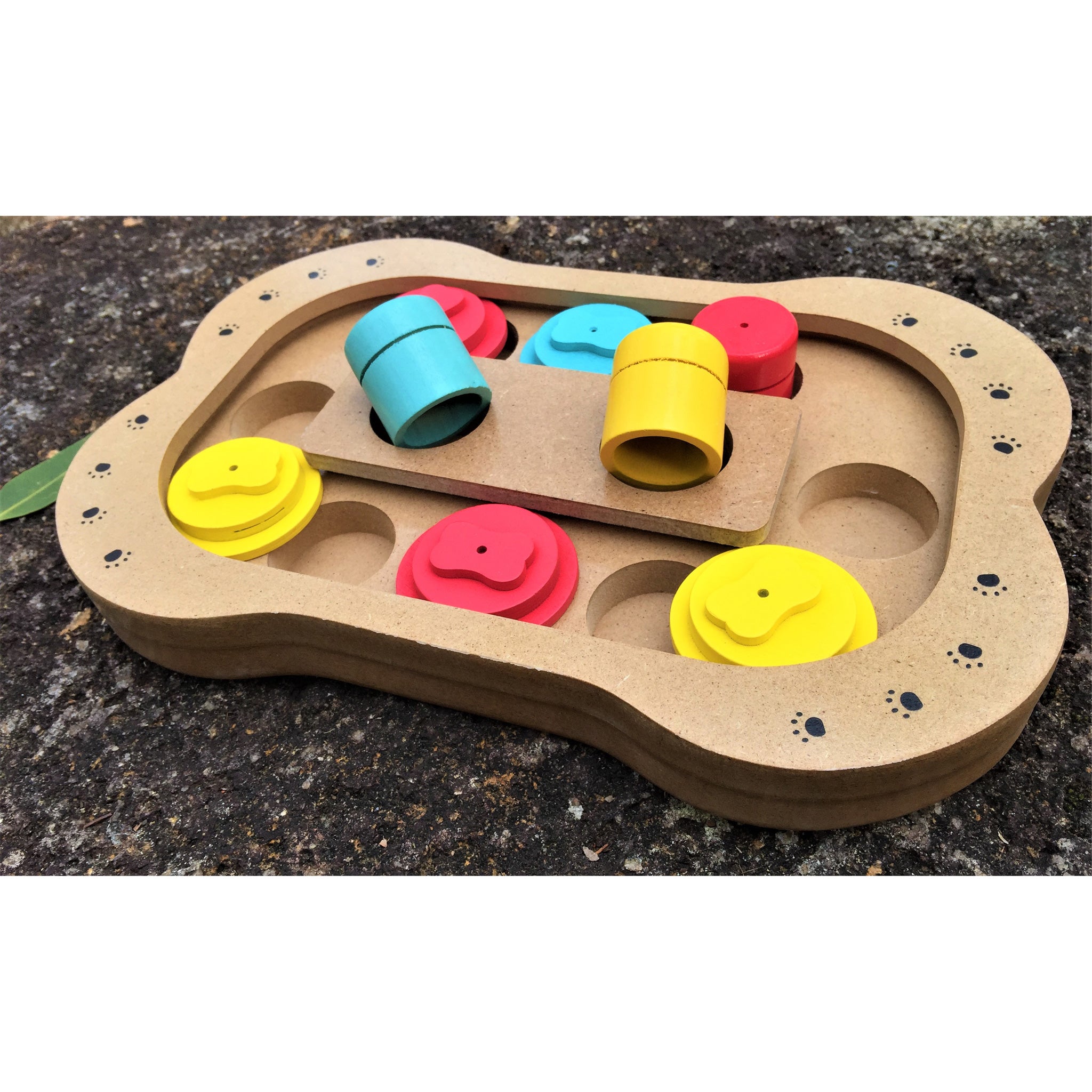 Treat Puzzle for Dog Bone Shape