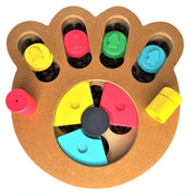 Treat Puzzle for Dog Paw Shape with Treats